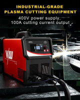 Plasma cutter 100A, IGBT, high frequency ignition (HF) cutting 30MM | Paris 1000