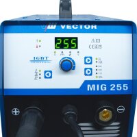 Welding equipment SET MIG MAG welding helmet, flux cored wire, accessories | MIG255A