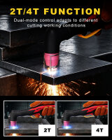 Plasma cutter SET 70A, welding helmet, welding gloves, accessories | Paris700