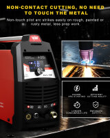 Plasma cutter SET 70A, welding helmet, welding gloves, accessories | Paris700