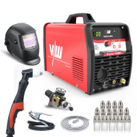 Plasma Cutter SET 100A, welding helmet, welding gloves,...