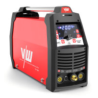 NewYork 2500D - AC/DC TIG welder 200A + plasma cutter 50A | Digital set with helmet, foot pedal & accessories