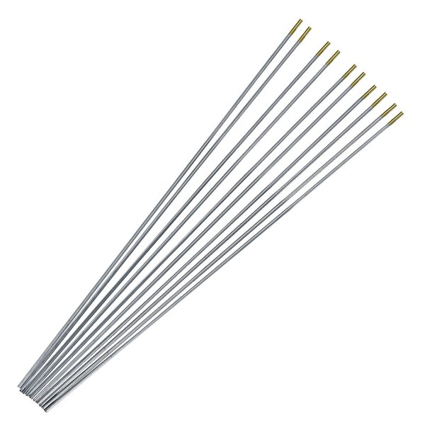 Wolframelektroden 175mm (10 Stück) Größe 1,6 WL 15 Gold