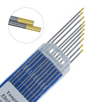Wolframelektroden 175mm (10 Stück) Größe 2,4 WL 15 Gold
