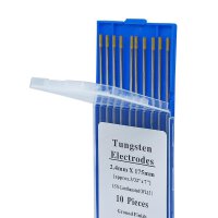 Wolframelektroden 175mm (10 Stück) Größe 2,4 WL 15 Gold