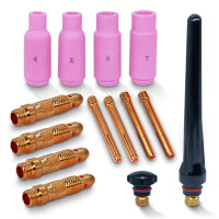 WIG Schweißzubehör Set 14 Teile WP17 WP18 WP26...